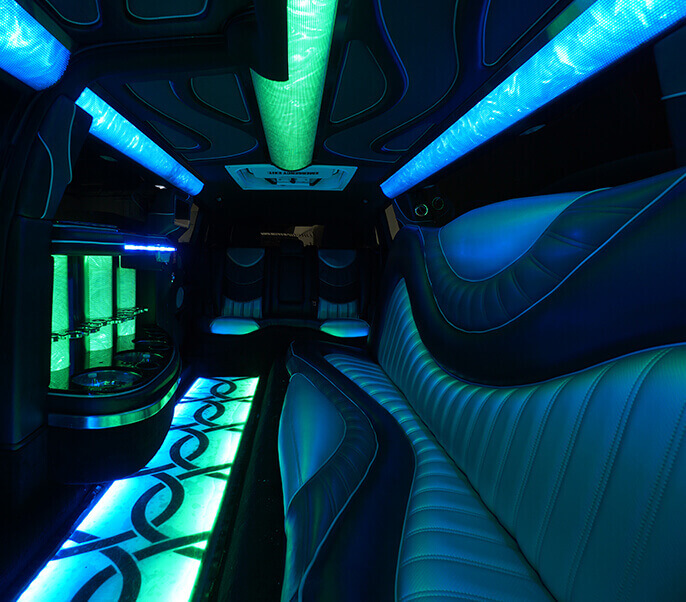 avalon limousine interior